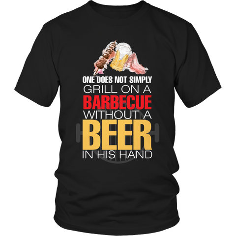 Limited Edition - Without A Beer In His Hand-BLACK