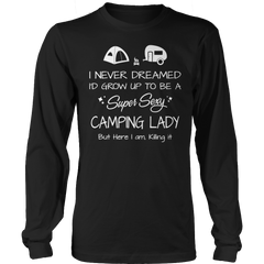 Super Sexy Camping Lady