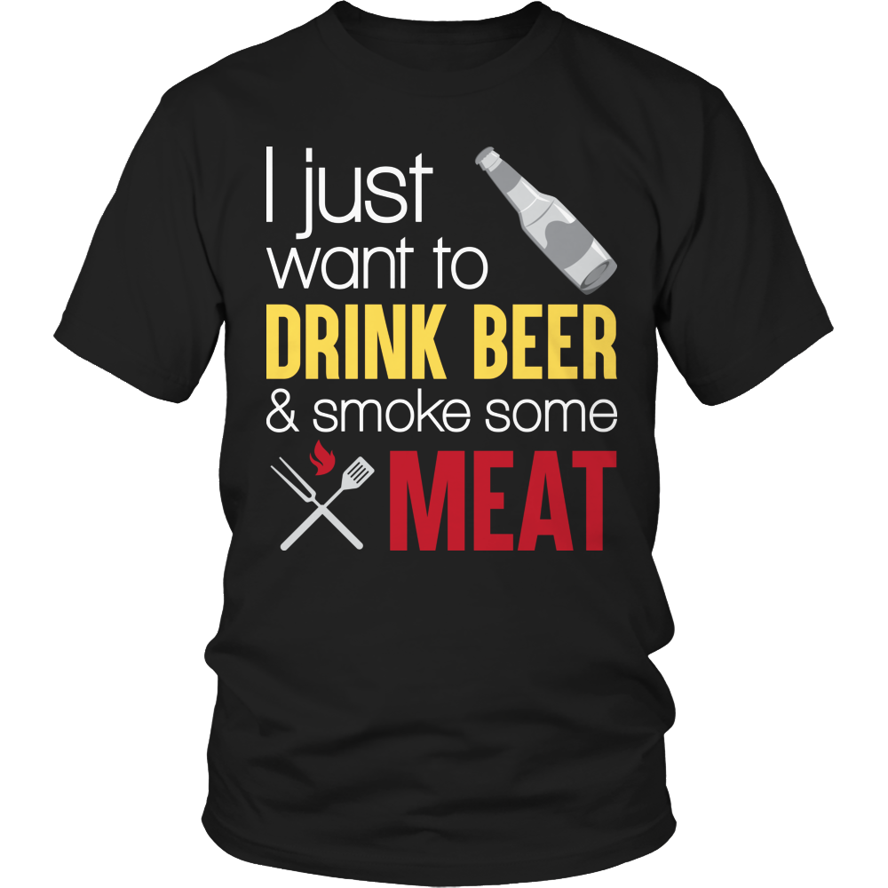 Limited Edition - drink beer and smoke meat