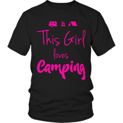 Limited Edition - This Girl Loves Camping PINK DESIGN