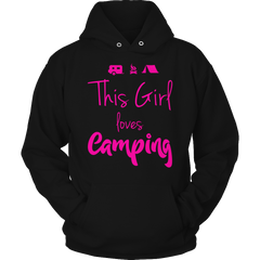 Limited Edition - This Girl Loves Camping PINK DESIGN