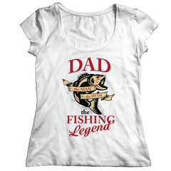 Limited Edition - Dad The Man The Myth The Fishing Legend