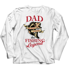 Limited Edition - Dad The Man The Myth The Fishing Legend
