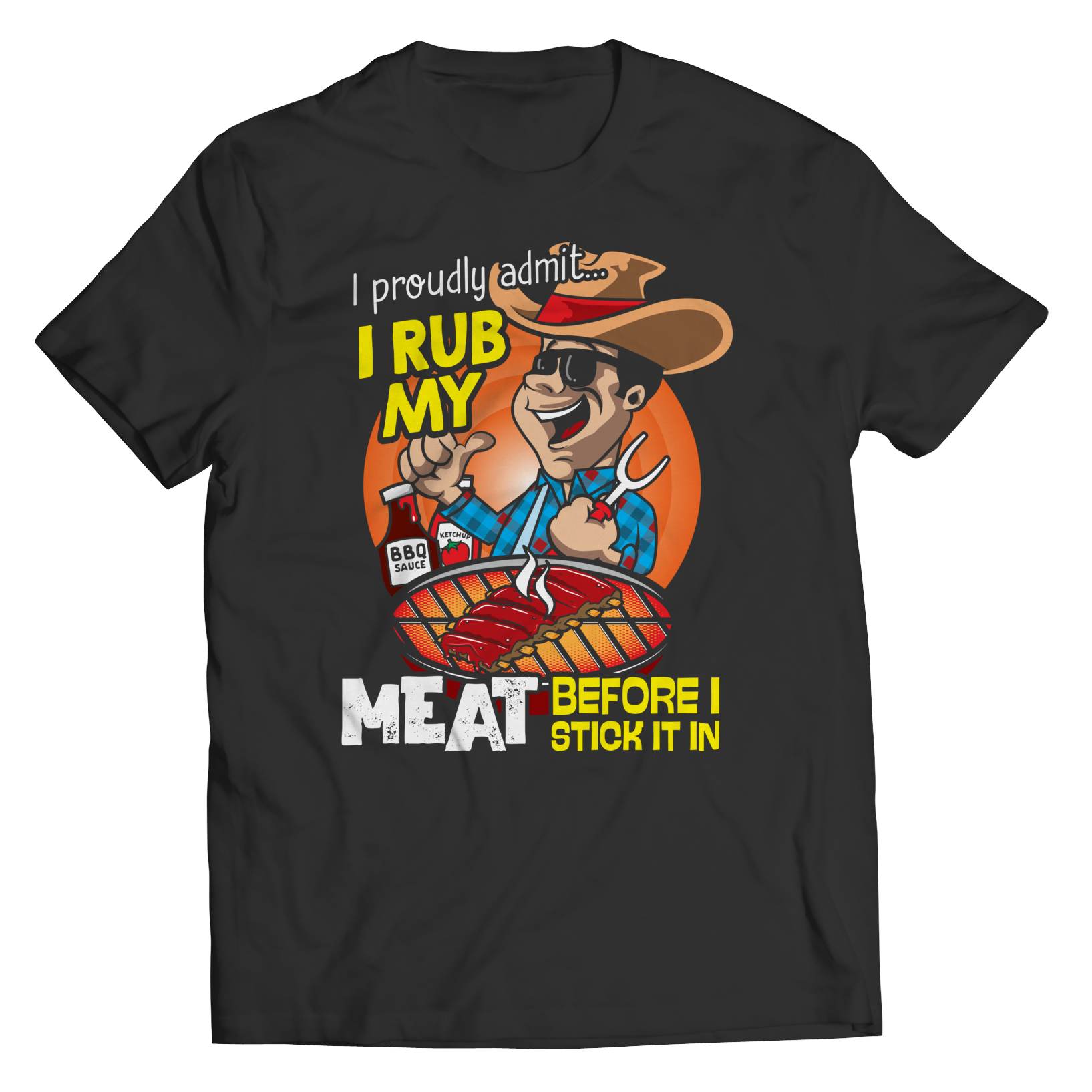 I rub my meat