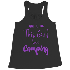 Limited Edition - This Girl Loves Camping PURPLE DESIGN
